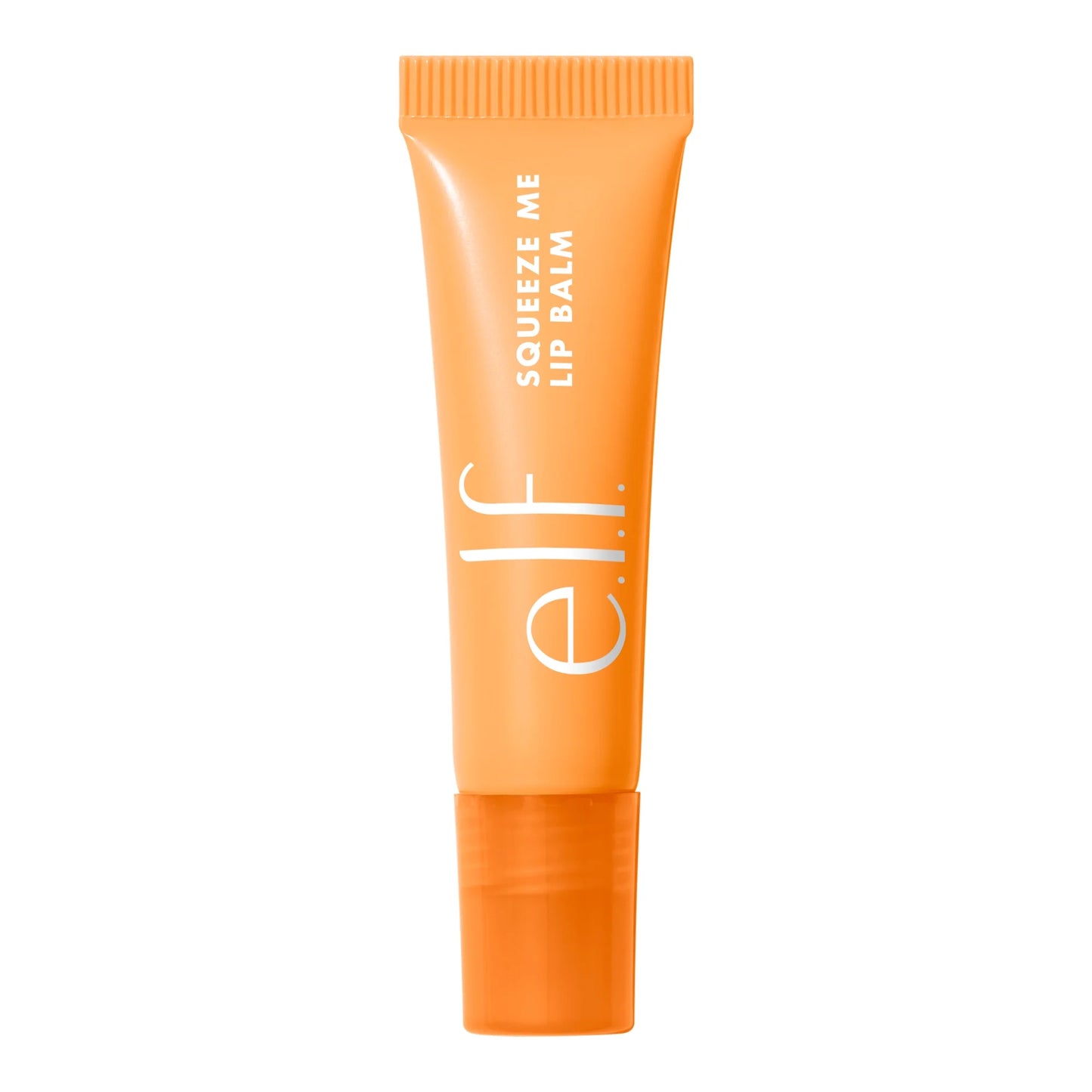E.L.F. Squeeze Me Lip Balm in Juicy Peach - Hydrating Sheer Tint for Soft, Nourished Lips (0.21 Oz)