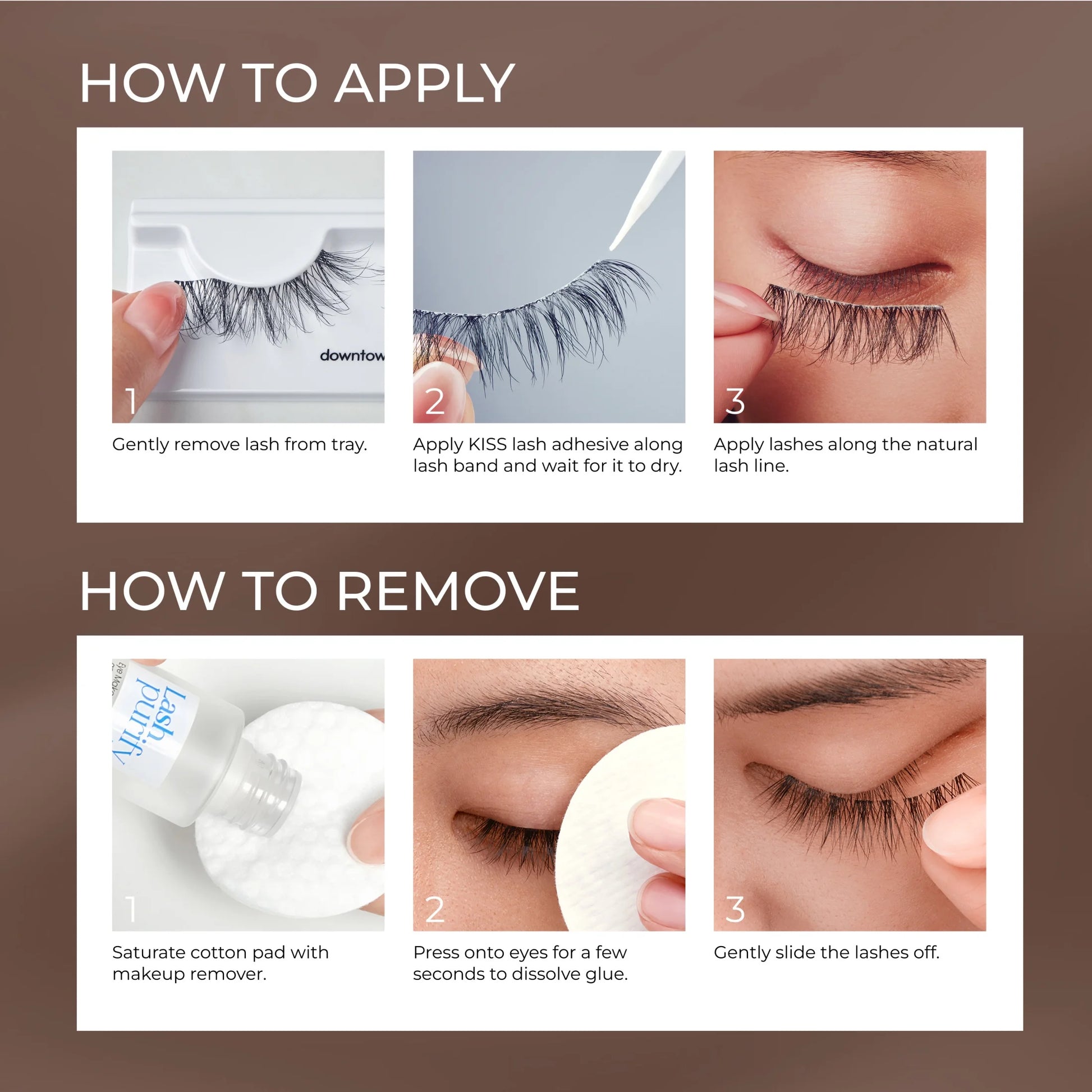 Lash Couture Naked Drama False Eyelashes Multipack - Style 'Ruffle', 4 Pairs (2 Pack)