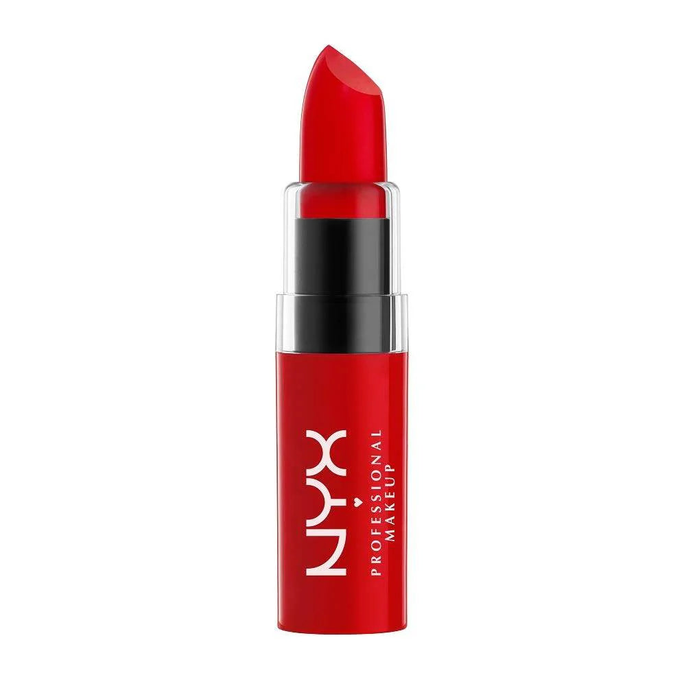 Indulge Your Lips with NYX Nyx Cosmetics Butter Lipstick in Big Cherry - The Perfect Red Shade for All Skin Types